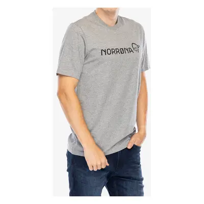 Norrona Cotton Norrona Viking T-Shirt Pamutpóló - drizzle melange