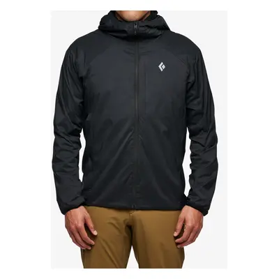 Black Diamond Alpine Start Insulated Hoody Softshell kabát - black/black