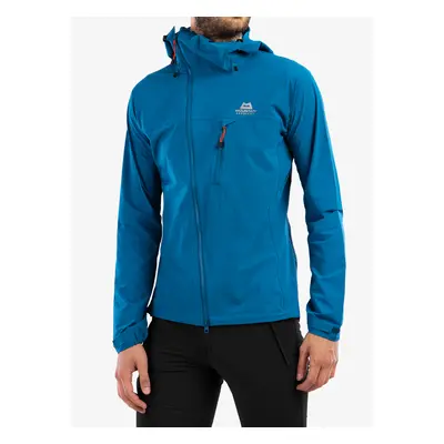 Mountain Equipment Squall Hooded Jacket Softshell Kabát - alto blue