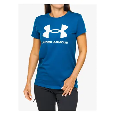 Under Armour Live Sportstyle Graphic SSC Női póló - varsity blue/white