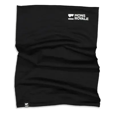 Mons Royale Double Up Neckwarmer Csősál - black