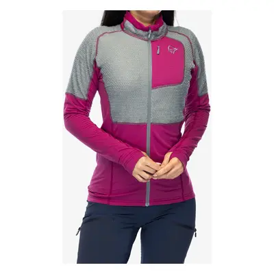 Norrona Lyngen Alpha90 Jacket Női polárfelső - festival fuchsia