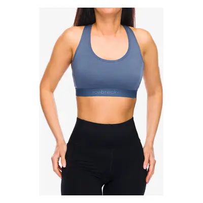 Icebreaker Merino ZoneKnit Racerback Bra Sport melltartó - dawn