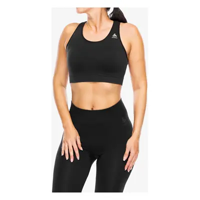 Odlo Medium Ceramicool Sport Bra Seamless Sport melltartó - black melange