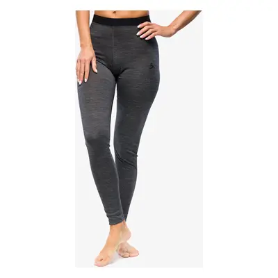 Odlo Natural Performance PW BL Bottom Long Termoaktív női hosszúszárú alsó - dark grey melange