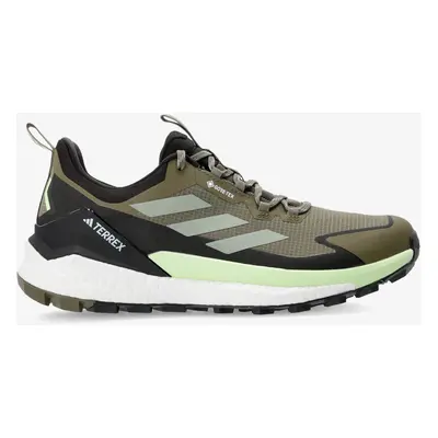 adidas TERREX Free Hiker Low GTX Túracipők - olive str/silv grn/core blk