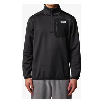 The North Face Crest 1/4 Zip Férfi pulóver - tnf black