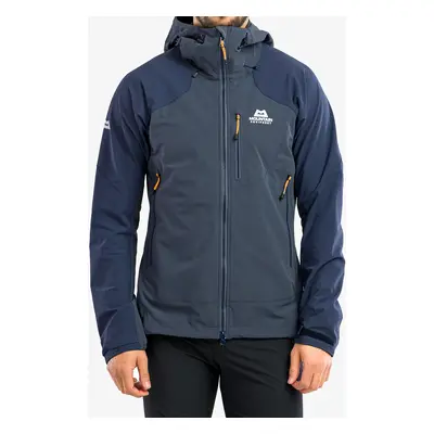 Mountain Equipment Frontier Hooded Jacket Softshell Kabát - ombre blue/cosmos