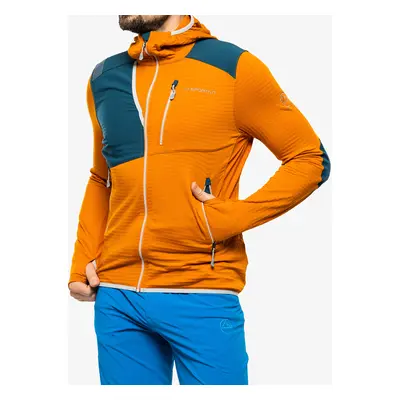 La Sportiva Lucendro Thermal Hoody Férfi Felső - hawaiian sun/storm blue