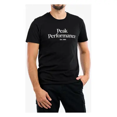 Peak Performance Original Tee Férfi Nyomtatott Póló - black