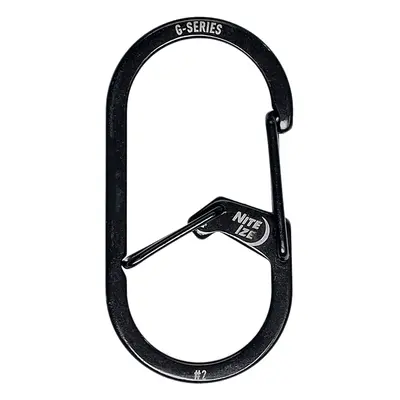 Nite Ize G-Series Dual Chamber Carabiner Karabiner - black