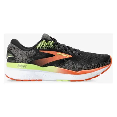 Brooks Ghost Férfi futócipő - black/mandarin red/green