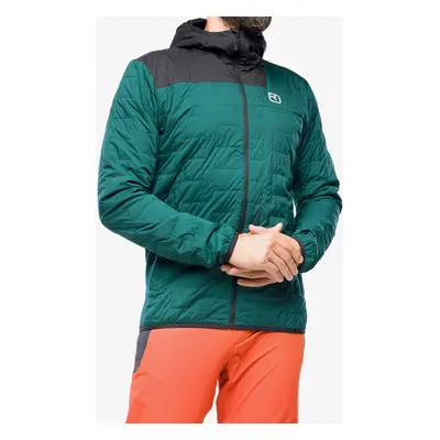 Ortovox Swisswool Piz Badus Jacket Dzseki túrasíeléshez - dark pacific