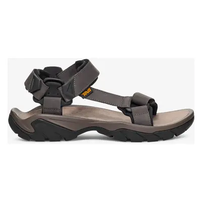 Teva Terra Fi Universal Leather Túraszandál - dark gull grey