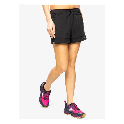 Brooks High Point 2-in-1 Short Női Rövid Futónadrág - black