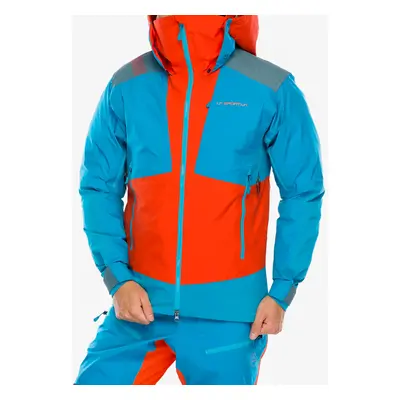 La Sportiva Supercouloir GTX Pro Jkt Gore-Tex kabát - cherry tomato/tropic blue