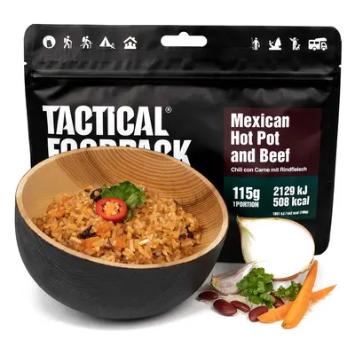 Tactical Foodpack liofilizált étel, mexikói egytálétel marhahússal, g