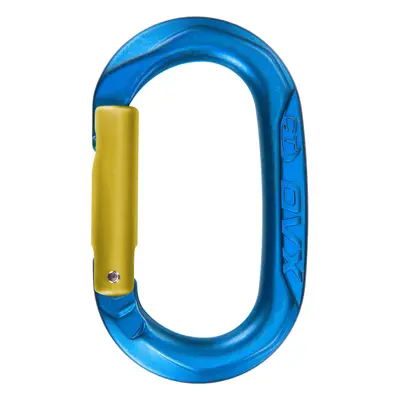 Climbing Technology OVX Karabiner - blue/mustard