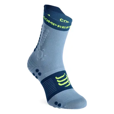 Compressport Pro Racing Socks v4.0 Trail Futózokni - denim/poseidon