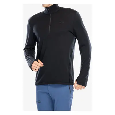 Icebreaker Original LS Half Zip Férfi pulóver - black