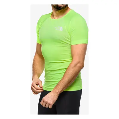 The North Face MA Lab Seamless Top Edzőpóló - yellow/green