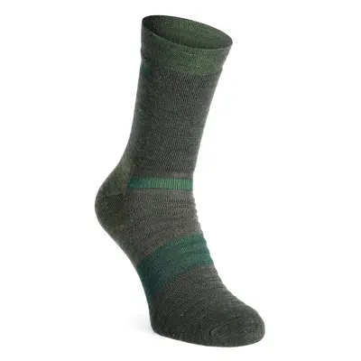 Inov-8 Merino High Merino gyapjú zokni - dark green/melange