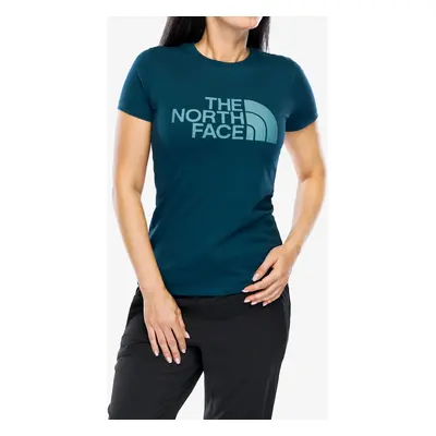 The North Face S/S Easy Tee Női pamutpóló - midnight petrol/algae blue