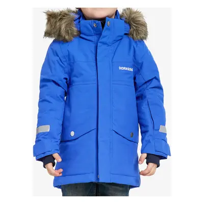 Didriksons Bjarven Parka Gyerekkabát - caribbean blue