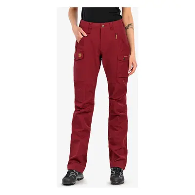 Fjallraven Nikka Trousers Curved Női Nadrág - bordeaux red