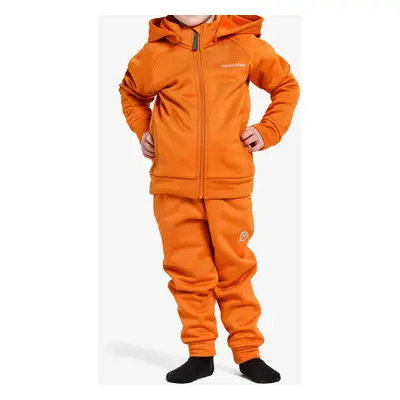 Didriksons Corin Full Zip Gyermek pulóver - orange jam