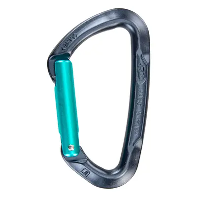 Climbing Technology Lime Karabiner - grey/blue marine