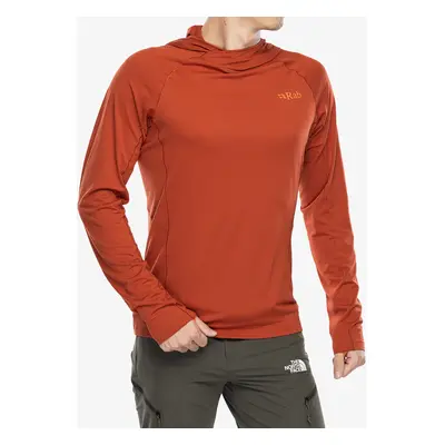 Rab Sonic Hoody Termoaktív felső - red clay