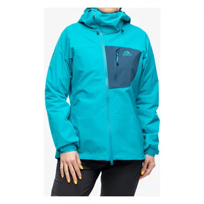 Mountain Equipment Squall Hooded Jacket Női softshell-kabát - topaz/majolica blue