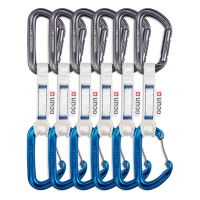 Ocun Hawk QD Combi Bio-Dyn-Ring mm cm 6-pack Expressz sziklamászáshoz - blue