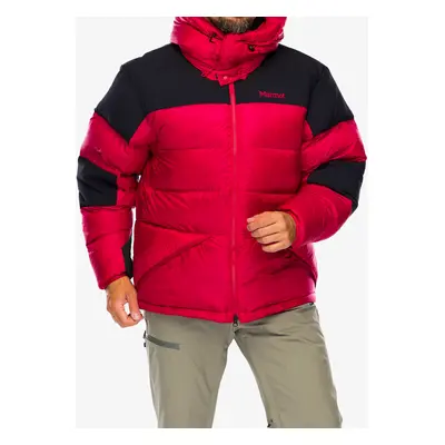 Marmot Plasma Parka Pehelykabát - team red/black