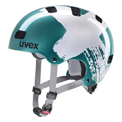 Uvex Kid Sisak gyerekeknek - teal/silver