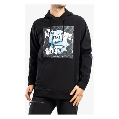 The North Face Printed Tekno Hoodie Kapucnis Felső - tnf black/tnf white