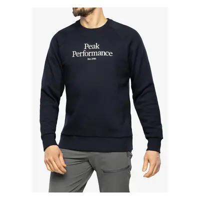 Peak Performance Original Crew Férfi Felső - blue shadow