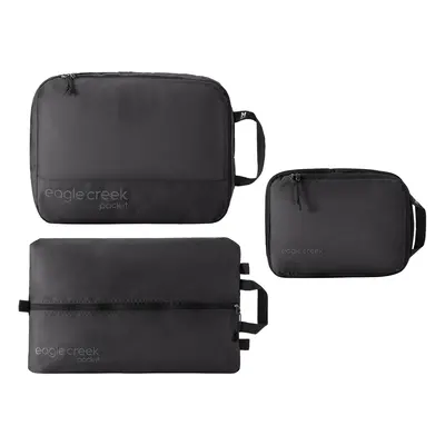 Eagle Creek Pack-It Essentials Set Rendszerezők csomagban - black/black