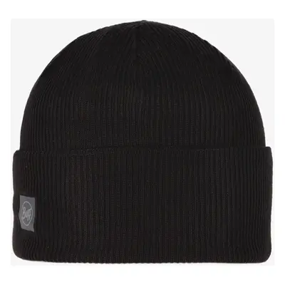 Buff Crossknit Beanie Téli sapka - solid black