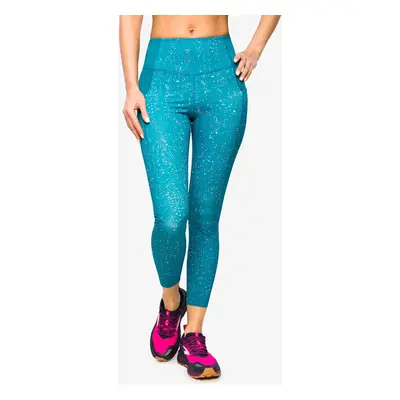 Brooks Method 7/8 Tight Futónadrág Női - lagoon speckle print/lagoon