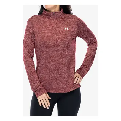 Under Armour UA Tech Twist 1/2 Zip Női felső - cardinal/white