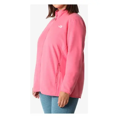 The North Face Plus Glacier Full Zip Női Polárfelső - cosmo pink