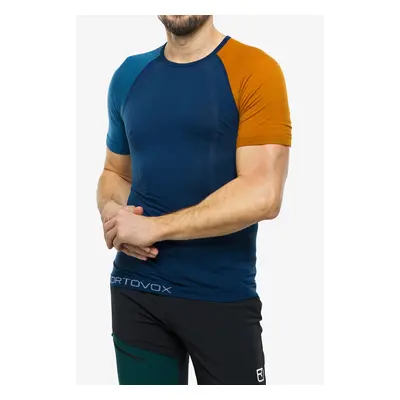 Ortovox Comp Light Short Sleeve Termoaktív Póló - petrol blue