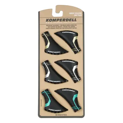 Komperdell Nordic Walking Pad 3Pack Botkupak - black/gold/silver/mint