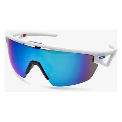 Oakley Sphaera Kerékpáros szemüveg - matte white/prizm sapphire pol