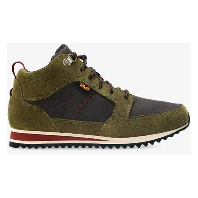 Teva Highside Mid Férfi Cipő - dark olive/black