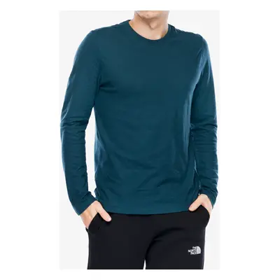 Smartwool Perfect Crew Long Sleeve Tee Férfi pulóver - twilight blue