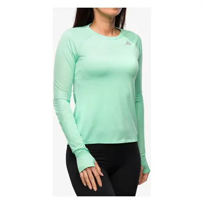 adidas Adizero Longsleeve Női Futófelső - easy green