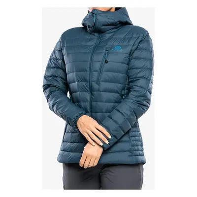 Mountain Equipment Earthrise Hooded Jacket Női Pehelykabát - majolica blue